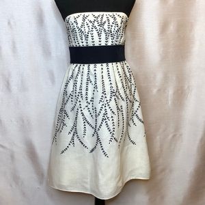 Ann Taylor Petite 100% Linen Sleeveless Dr…